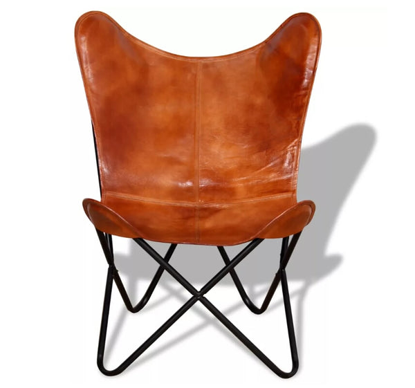 Luxury Handmade Cruelty-Free Faux Leather Boho Chic Accent Chair