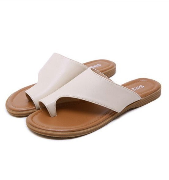 Women's Single Toe-Ring Flip Flop Sandals