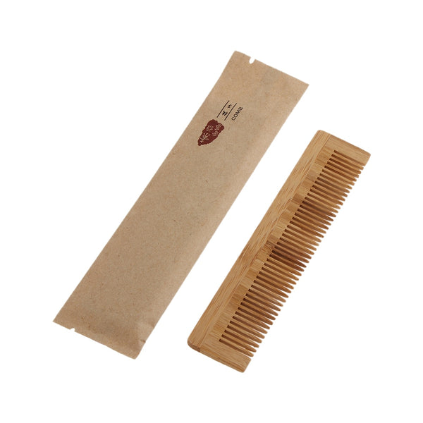 Hand Crafted Asian-Inspired Wooden Bamboo Comb