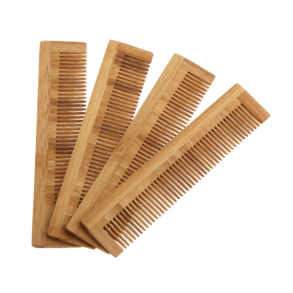 Hand Crafted Asian-Inspired Wooden Bamboo Comb