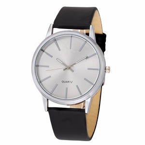 Minimalist Luxury Leather Band Watch