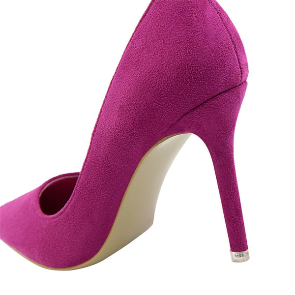 Women's Classic Cardinal Pink Dress Pumps