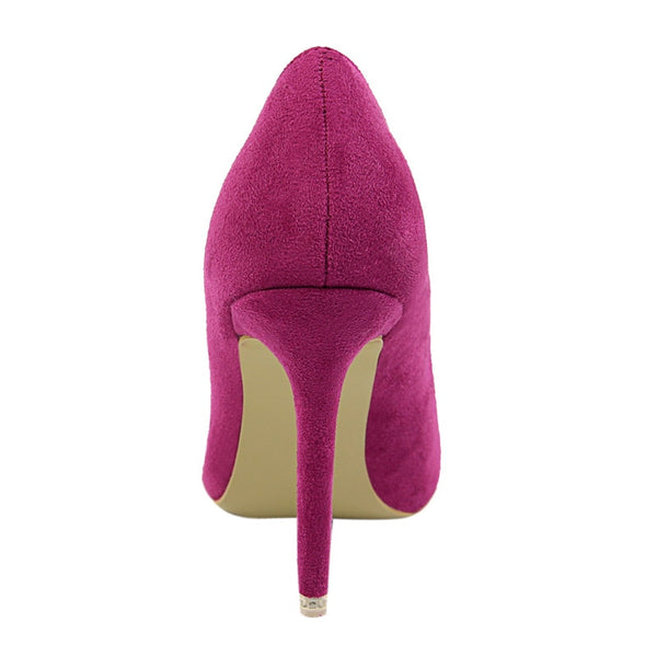 Women's Classic Cardinal Pink Dress Pumps