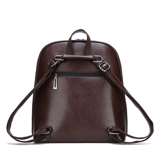 Women's Vintage High Quality Genuine Leather Backpack