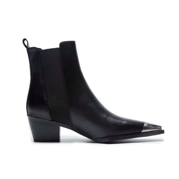 Women's Pointed Steel Toe Chelsea Boot