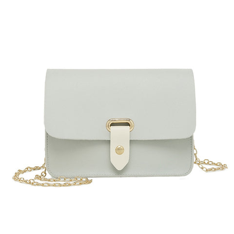 Women's Petite Chain Clutch Shoulder Bag