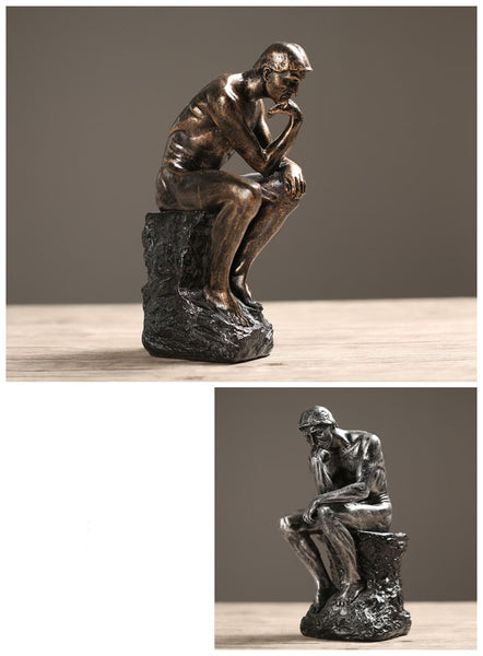 Elegant Classical Home Sculpture of Rodin The Thinker