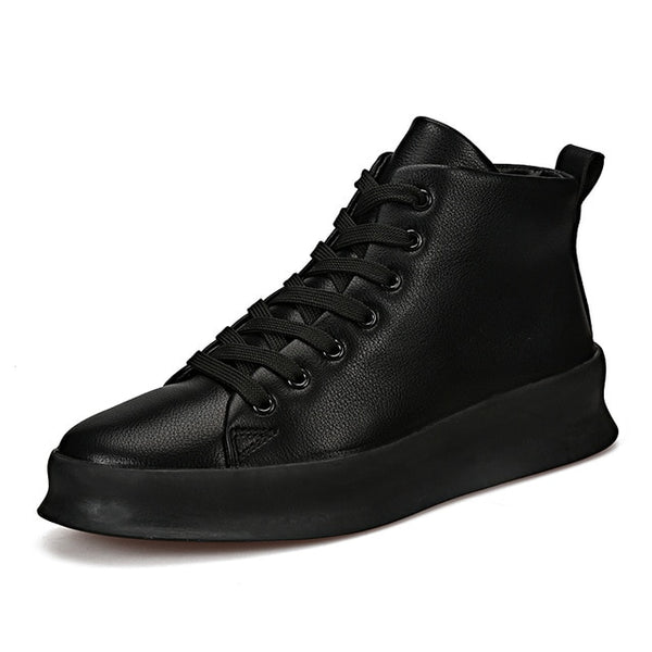 Men's Designer High Top Streetwear Lace Up Sneakers