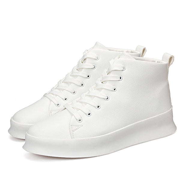 Men's Designer High Top Streetwear Lace Up Sneakers