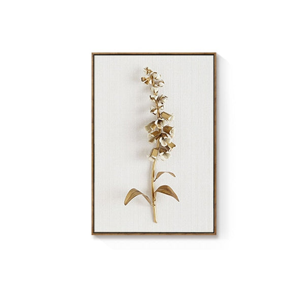 Modern Decor Gold Leaf Wall Art (Multiple Variations)