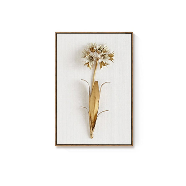 Modern Decor Gold Leaf Wall Art (Multiple Variations)