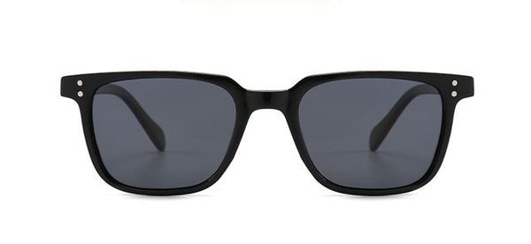 Men's Modern Dark Lens Onyx Black Sunglasses