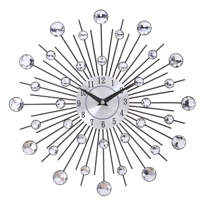 Modern Luxury Sunburst Wall Clock