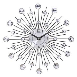 Modern Luxury Sunburst Wall Clock