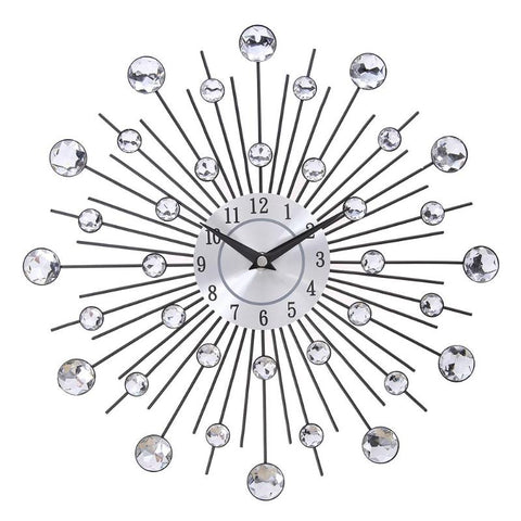 Modern Luxury Sunburst Wall Clock