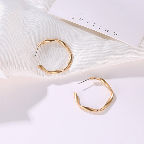 Women's Gold/Silver Small Hoop Earrings