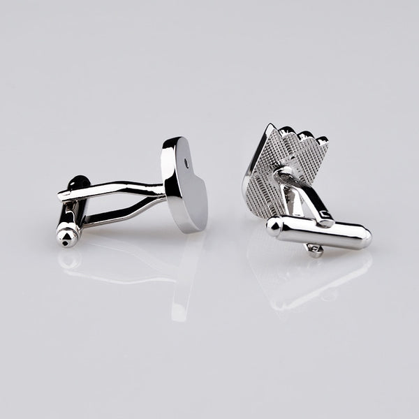 Men's Stainless Steel PacMan & Ghost Cufflinks