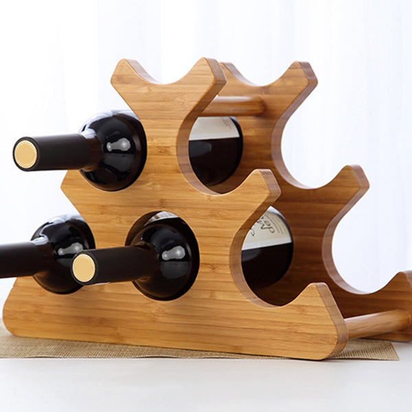 The Perfect Elegant Wine Rack (Holds 6)