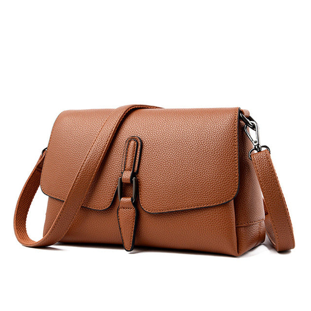 Luxury Designer Soft Leather Crossbody/Shoulder Bag For Women