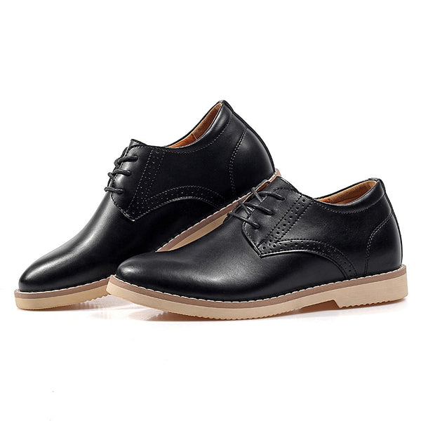 100% Genuine Leather Men's Hand Crafted Oxfords