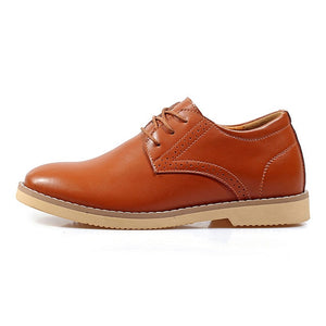 100% Genuine Leather Men's Hand Crafted Oxfords