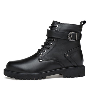 High-End Men's Leather Weather Proof Boots