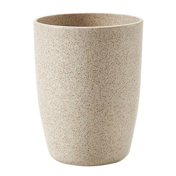 Minimalist Textured Clay Luxury Bathroom Counter Cup