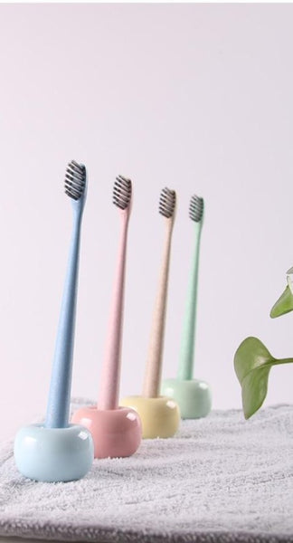 Minimalist Creative Ceramic Toothbrush Utensil Holder