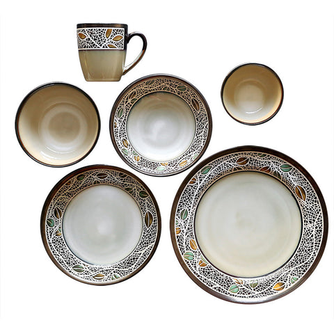 Luxury Porcelain Dinner Plate Bowl Mug Set