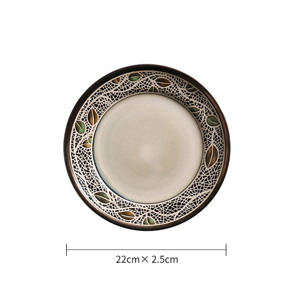 Luxury Porcelain Dinner Plate Bowl Mug Set