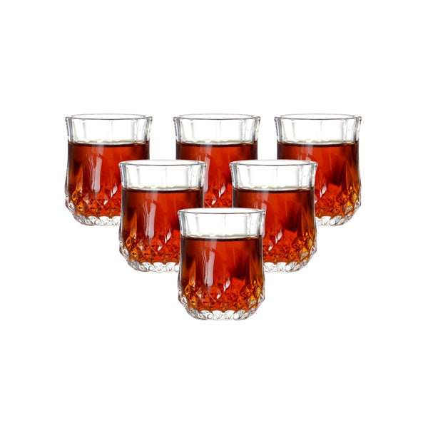 Set of 6 Luxury Alcohol Spirit Drinking Glasses