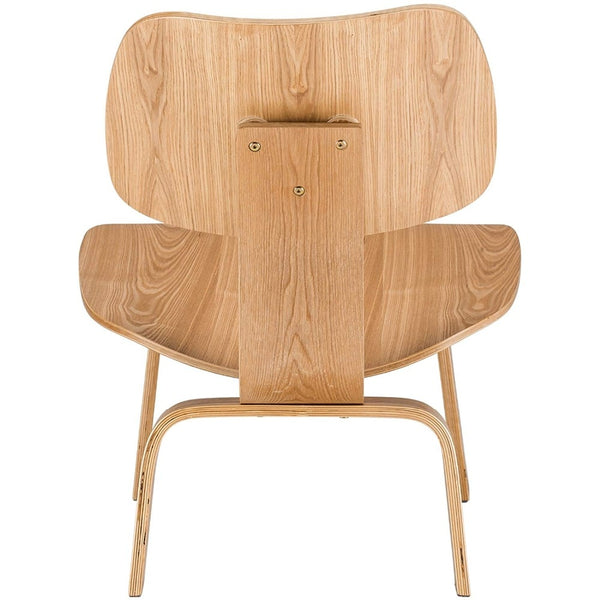 Handmade Minimalist Modern Natural Wood Accent Chair