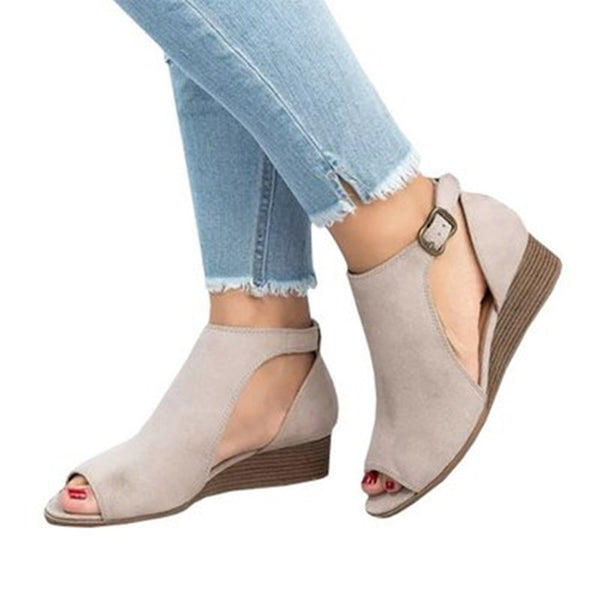 Summer Wedge Women's Sandal Mid Heels