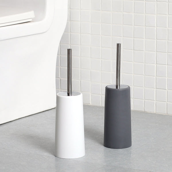 Clean Minimalist Modern Designed Toilet Brush & Sheath Set