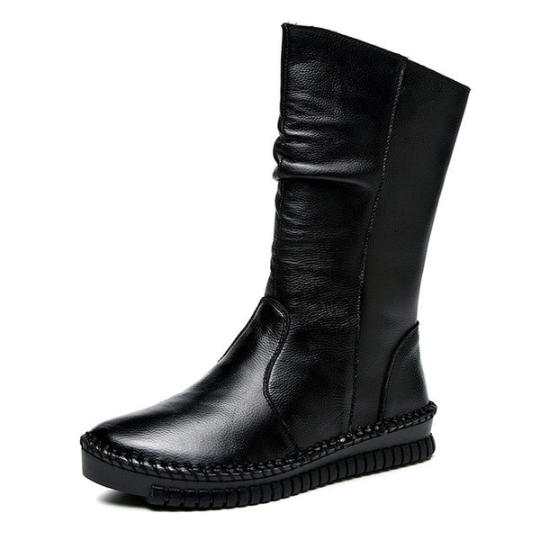 Women's Luxury Genuine Leather Riding Boots