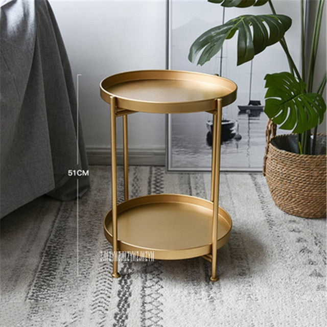 Modern Minimalist Luxury Coffee End Table Bar Cart