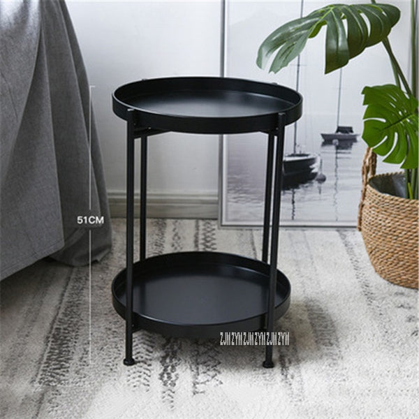 Modern Minimalist Luxury Coffee End Table Bar Cart