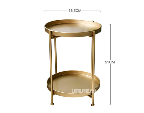 Modern Minimalist Luxury Coffee End Table Bar Cart