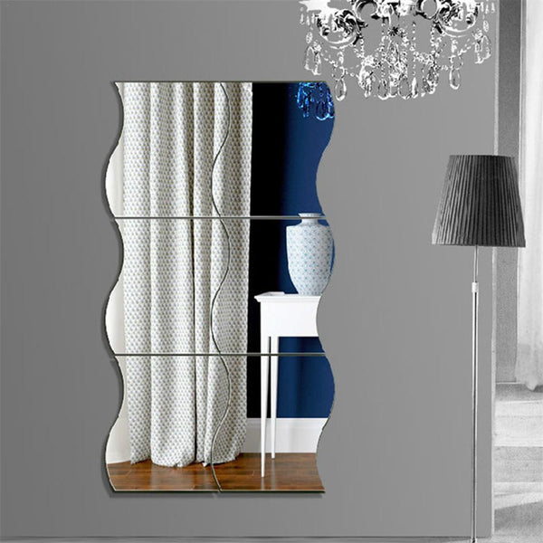 Full Length 6Pcs Wall Mirror