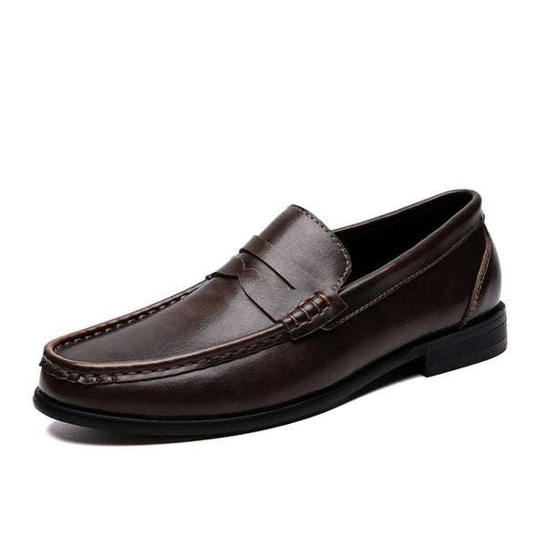 Men's Genuine Leather Penny Loafers