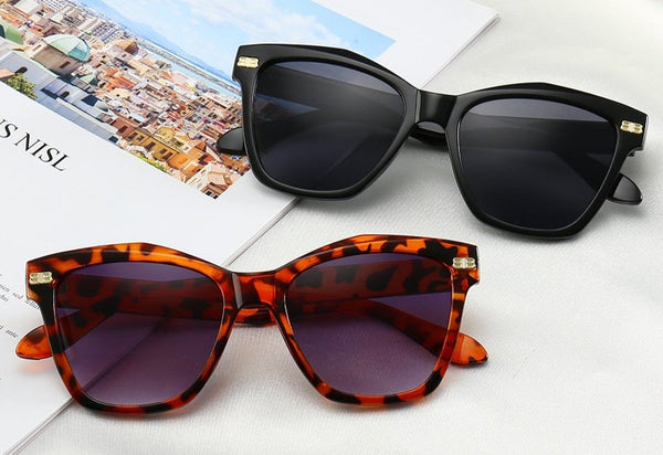 Women's Luxury Wide Lens Fade Sunglasses