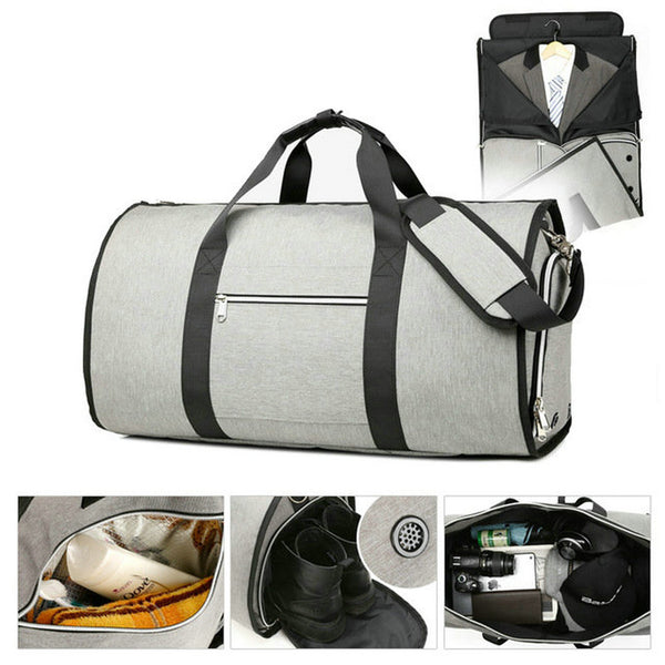 Men's Modern Large Oxford Duffle Travel Bag