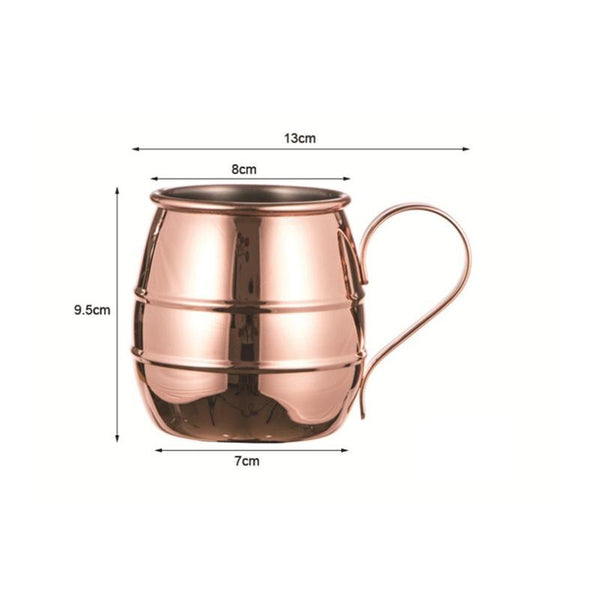 Pure Copper European Style Moscow Mule/Cocktail Mug