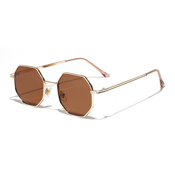 Vintage Luxury Men's Medium Octagon Sunglasses