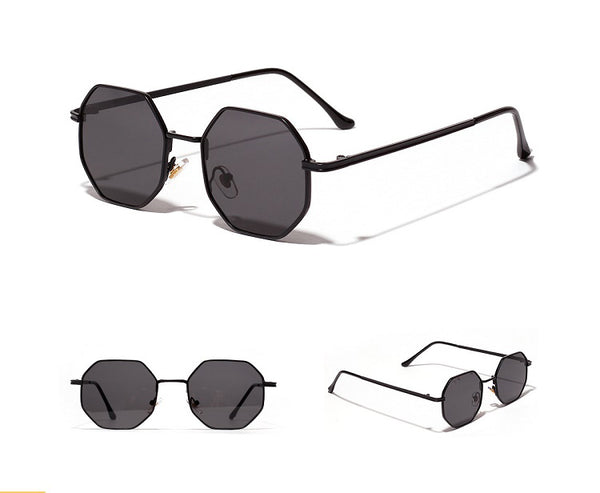 Vintage Luxury Men's Medium Octagon Sunglasses