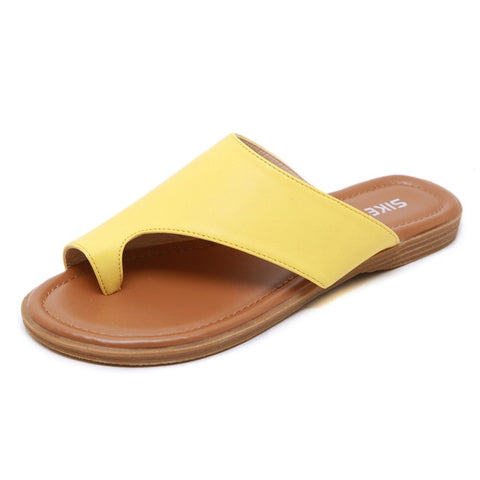 Women's Single Toe-Ring Flip Flop Sandals