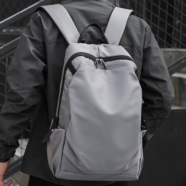 Men's Modern Minimalist Luxury Nylon Backpack