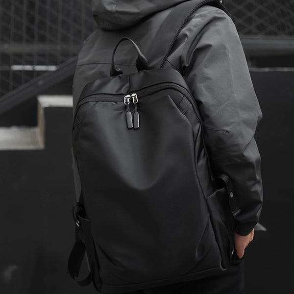 Men's Modern Minimalist Luxury Nylon Backpack