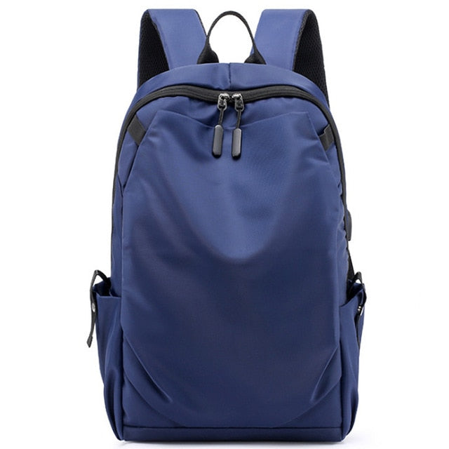 Men's Modern Minimalist Luxury Nylon Backpack