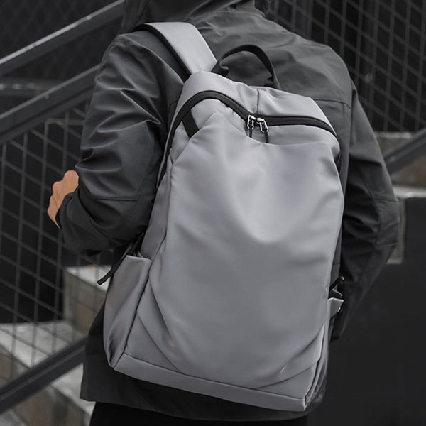 Men's Modern Minimalist Luxury Nylon Backpack